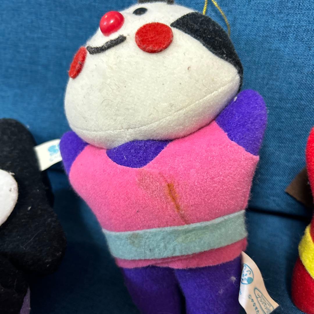 超レトロ！レアなアンパンマン ぬいぐるみ５体セット❤️希少品❤️