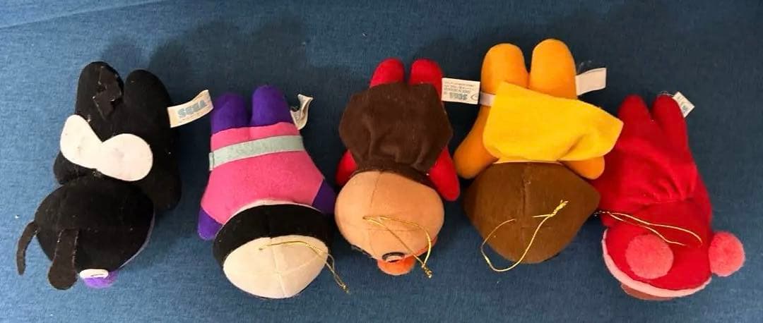 超レトロ！レアなアンパンマン ぬいぐるみ５体セット❤️希少品❤️