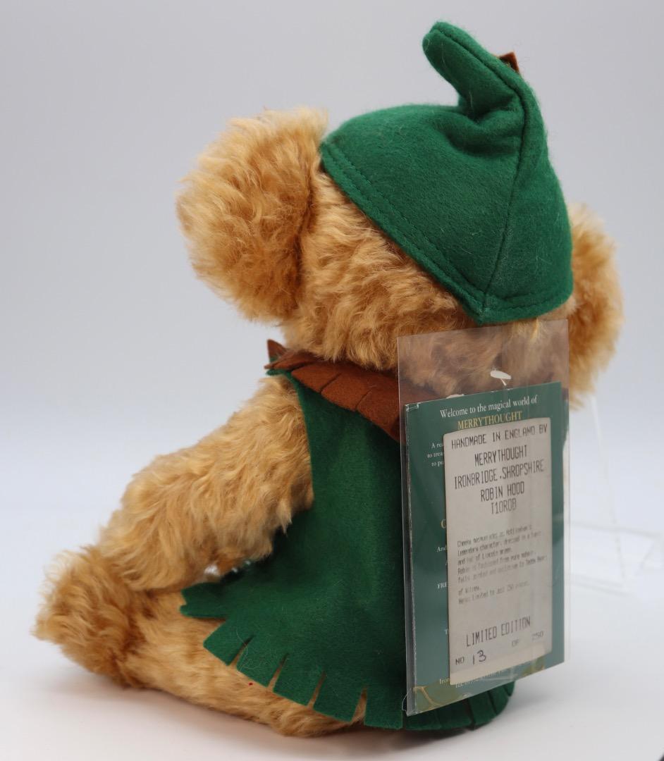 ロビン・フッド・チーキー Merrythought 緑色衣装 約27cm