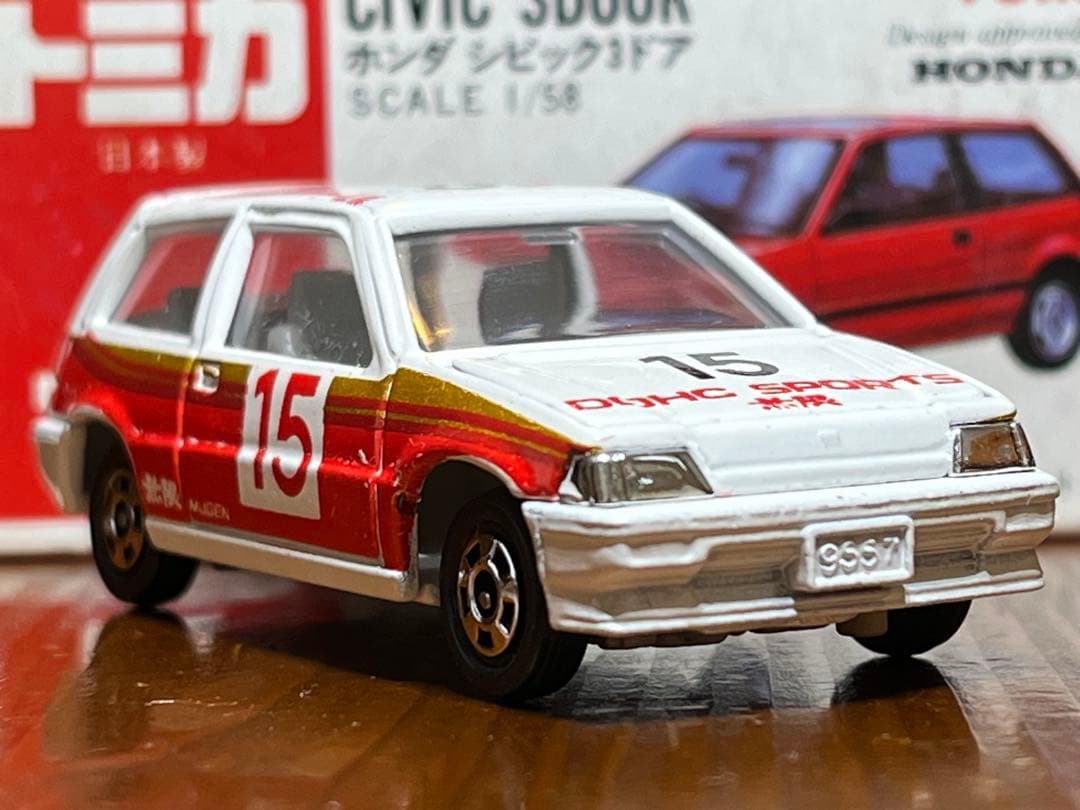 トミカ 赤箱17 ホンダ シビック 無限