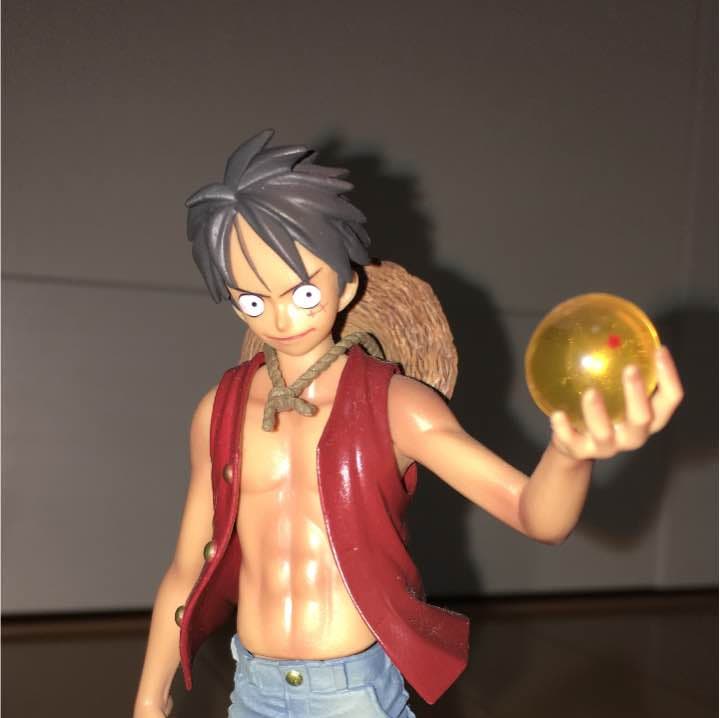悟空×ルフィ フィギュア ドラゴンボール ワンピース