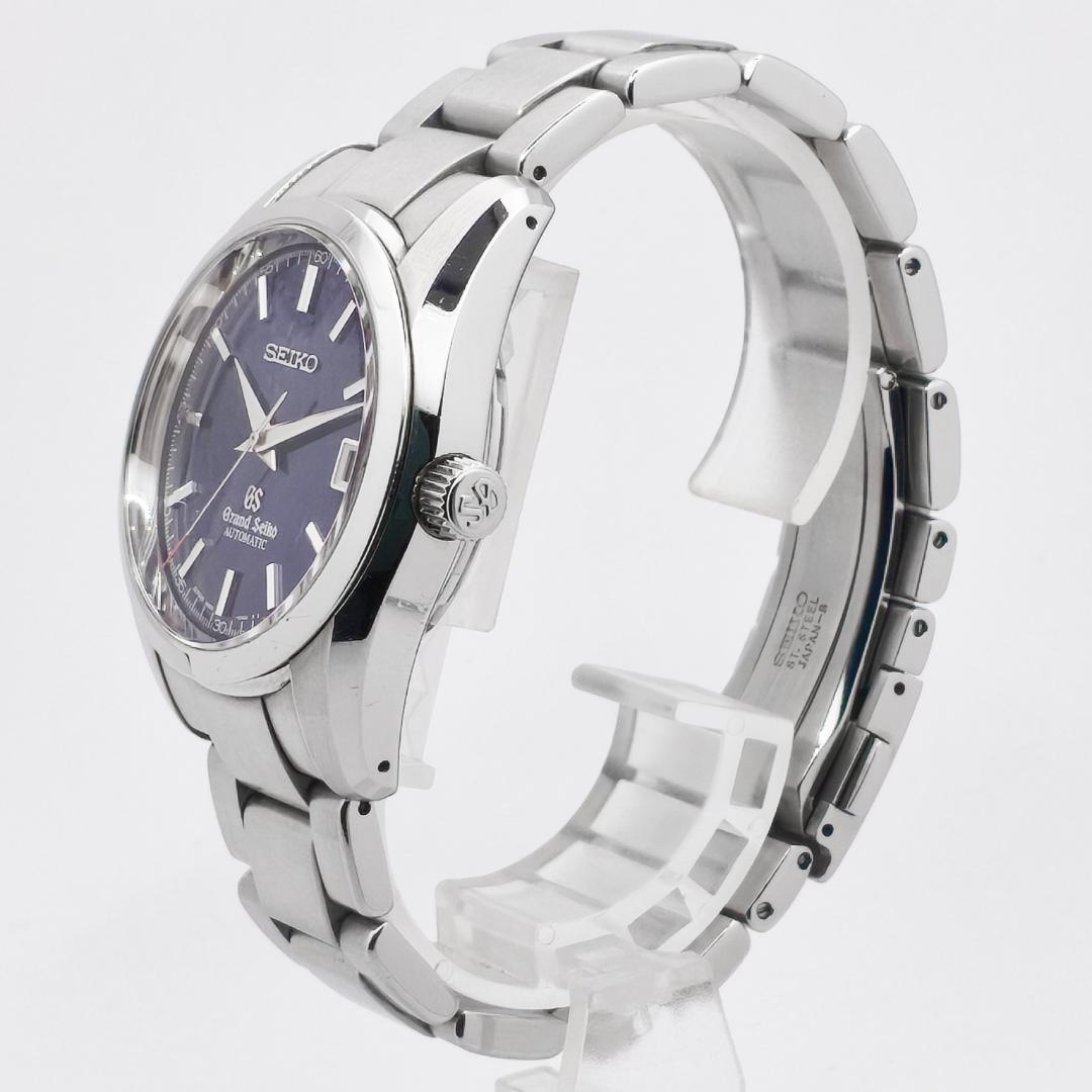 美品 グランドセイコー 9Sメカニカル 3Days デイト SBGR073 青