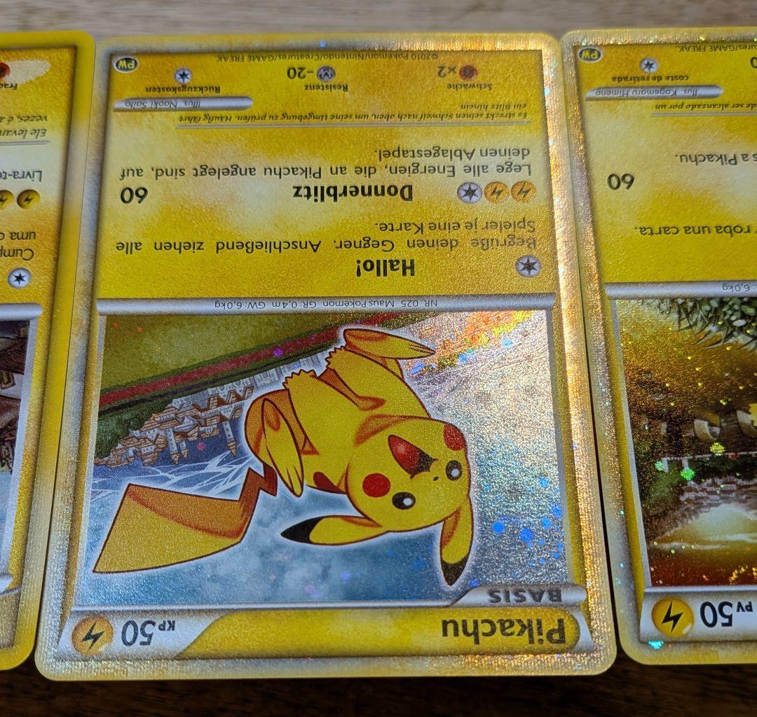 ポケモンカード ワールド ピカチュウ ドイツ ポルトガル スペイン