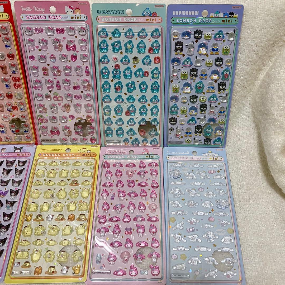 シ*ゲ様 ＊*見様 ボンボンドロップ サンリオ ミニ 8種コンプ