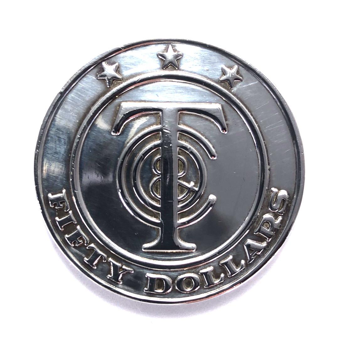 【ヴィンテージ・美品・箱付き】ティファニー／50ドル  SV925