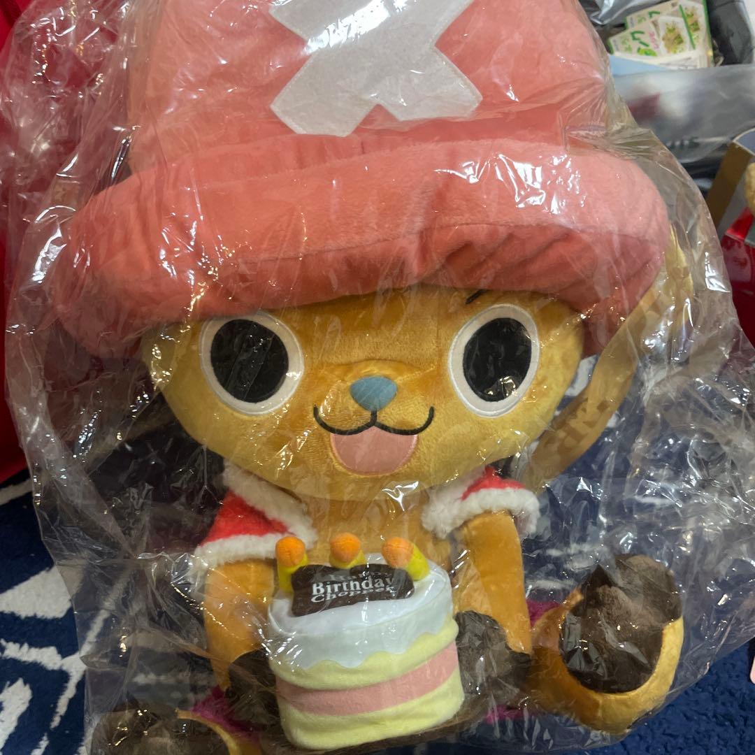 チョッパー ぬいぐるみ バースデーケーキ付き
