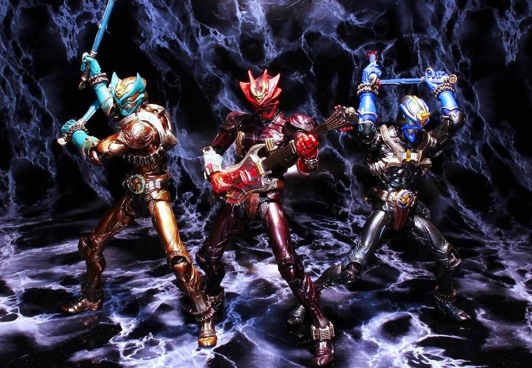 未開封 S.I.C. LIMITED 仮面ライダー裁鬼&弾鬼&鋭鬼