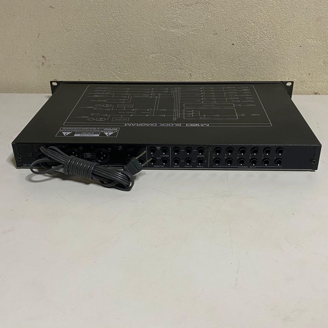 通電確認済み ローランド LINE MIXER ラインミキサー M-120