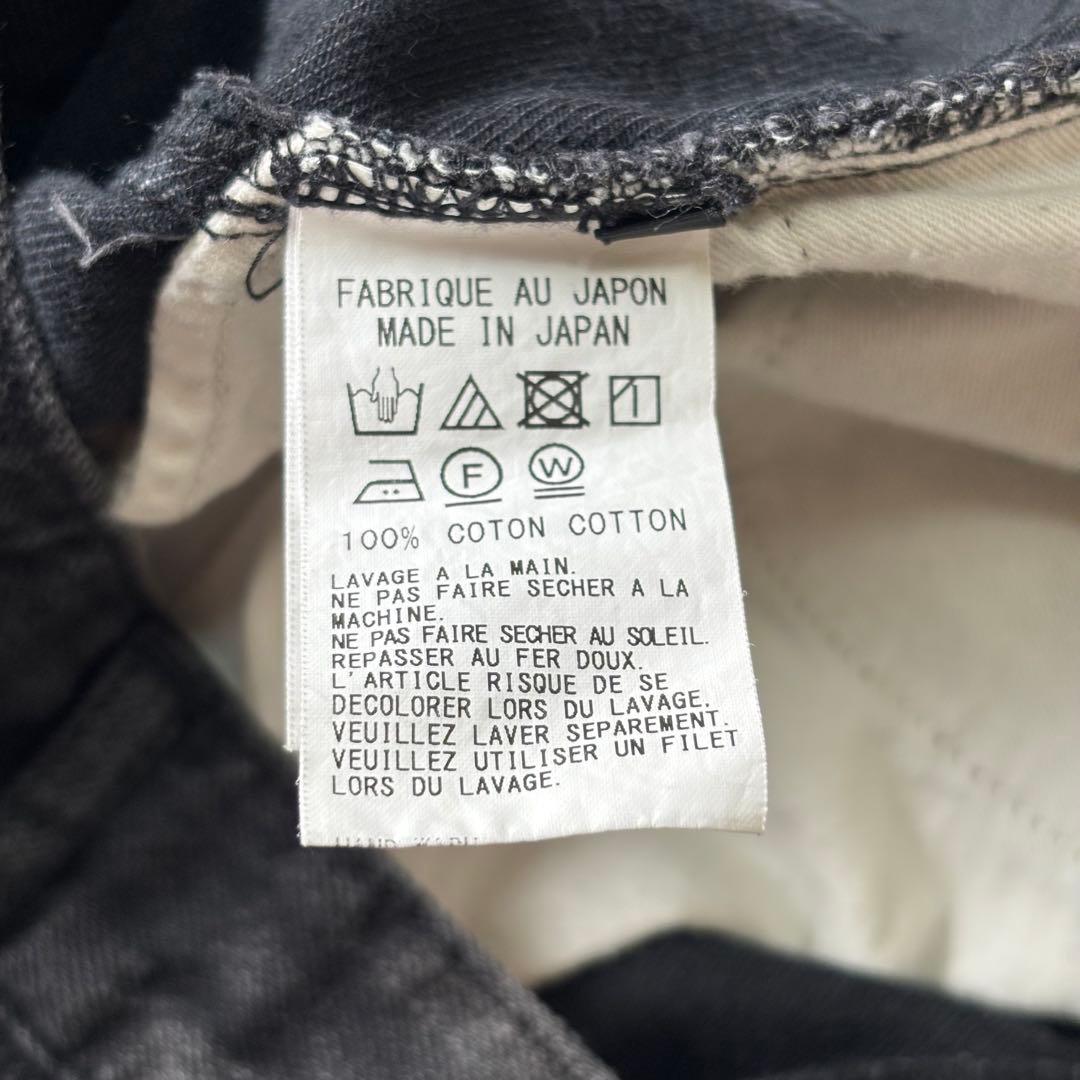 【超希少】ワイズ Y's ブラックデニムサルエルパンツ 日本製 ヨウジヤマモト