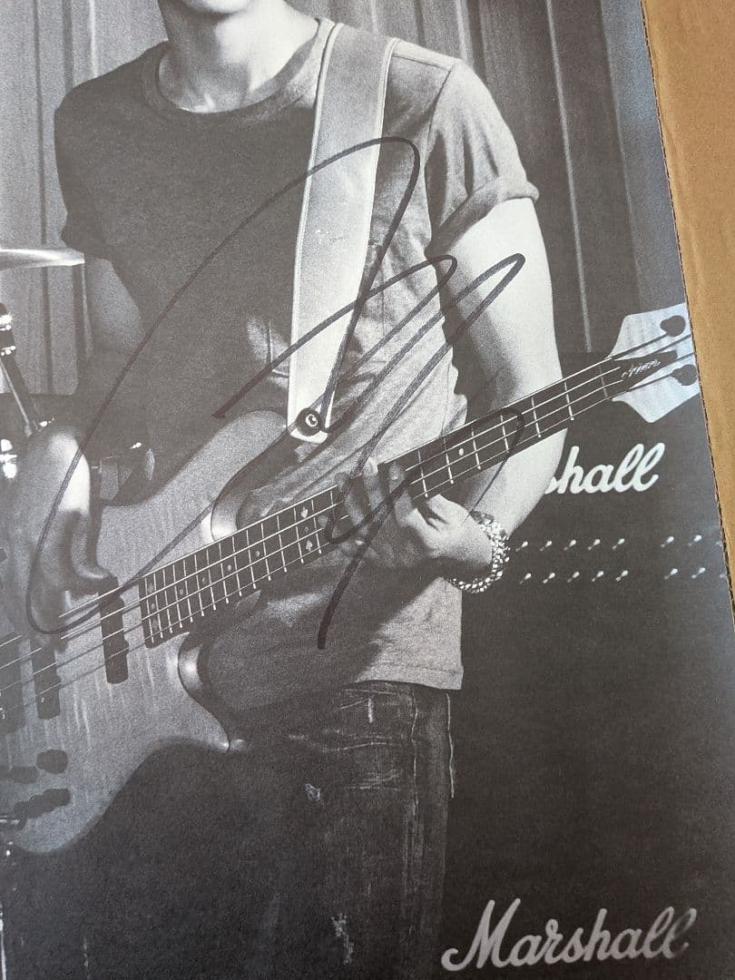 CNBLUE 2014 LIVE in SEOUL ポスター　直筆サイン入り