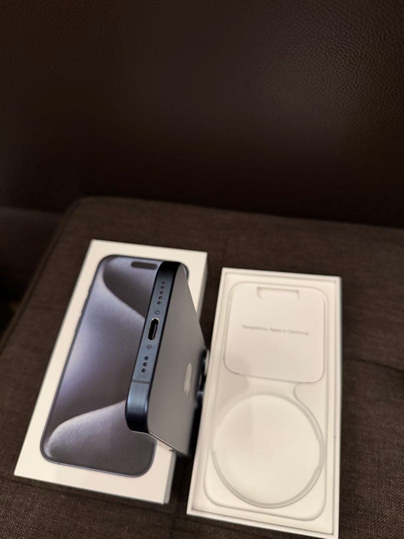 iphone15 pro 256GB ブルーチタニウム