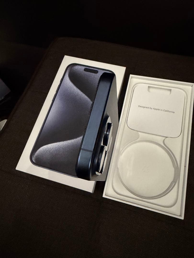 iphone15 pro 256GB ブルーチタニウム