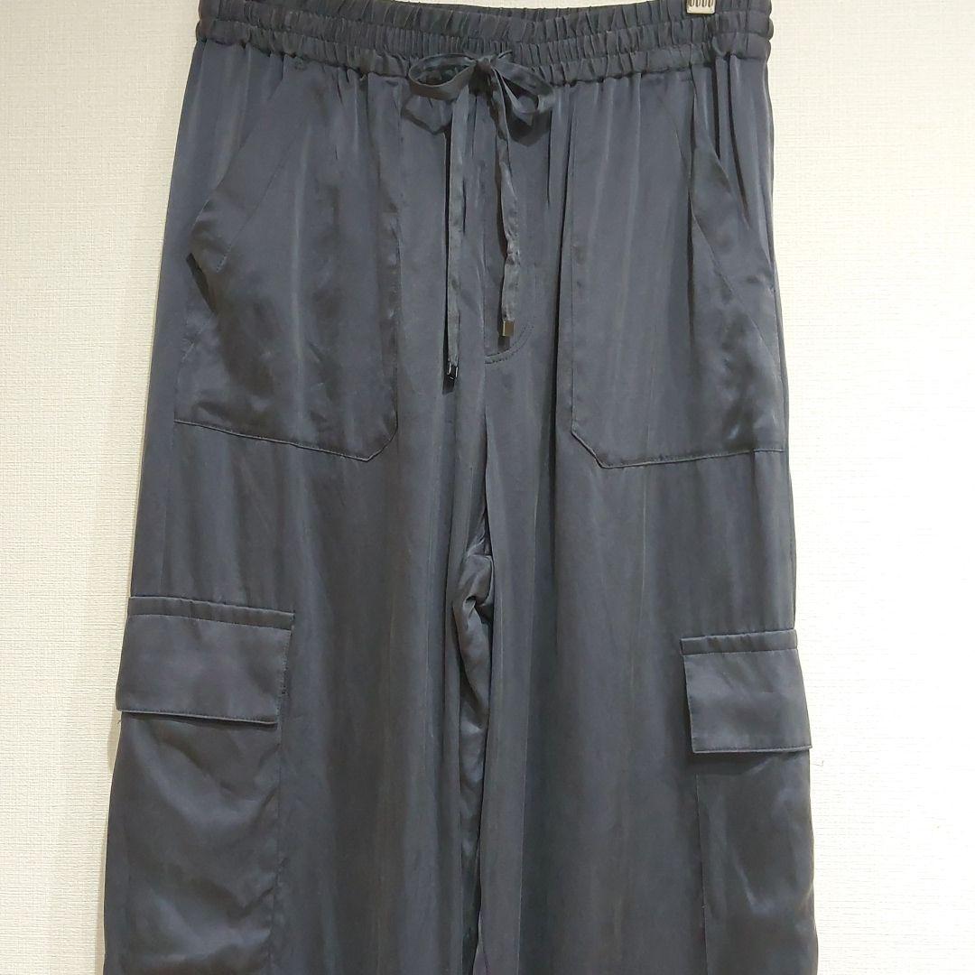 【Sov.】DOUBLE STANDARD CLOTHING シルクサテンパンツ