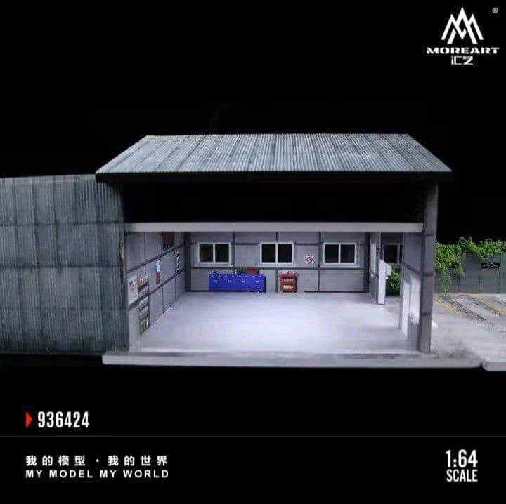 ★新■1/64【FACTORY　BUILDING　GARAGE】新品・未使用品