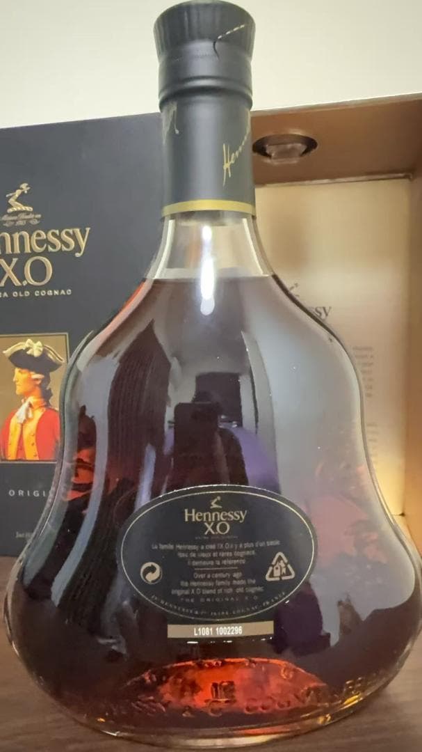 Hennessy X.O コニャック 700ml 箱付き　ブランデー　未開封