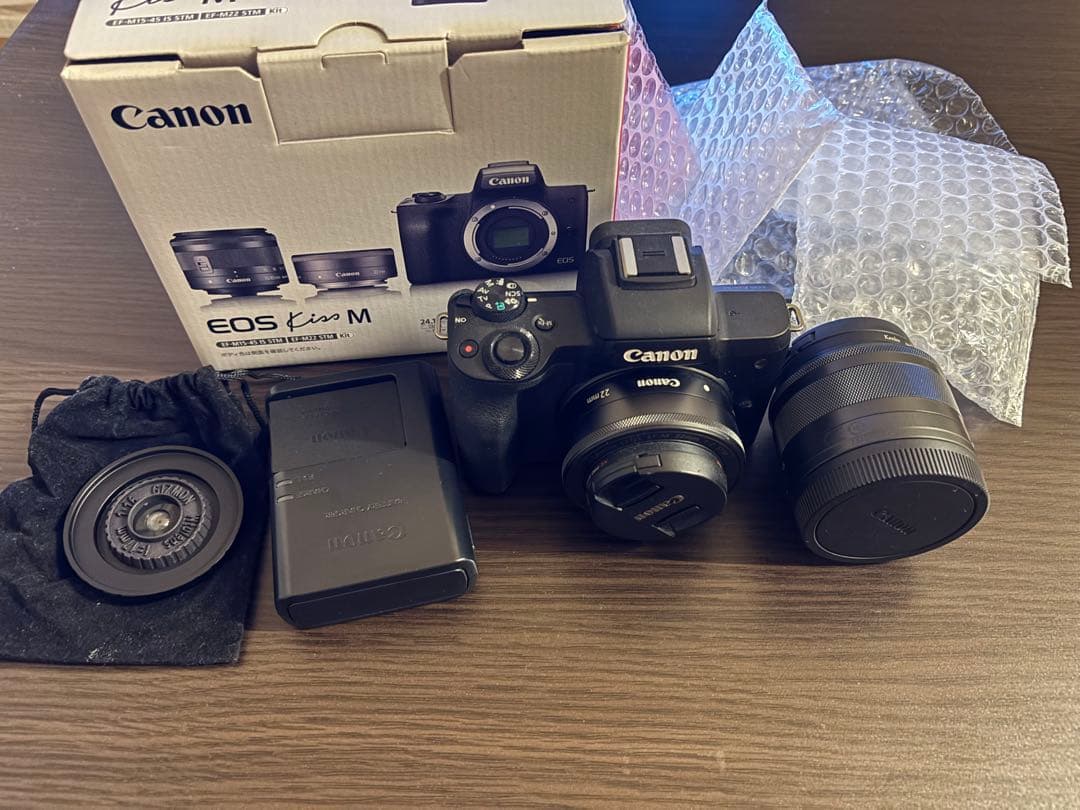 Canon／EOS Kiss M（ブラック）
