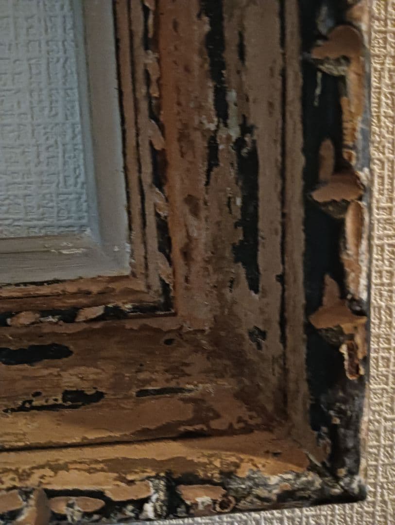 特大ビンテージ額縁　アンティーク額縁　油絵　水彩画