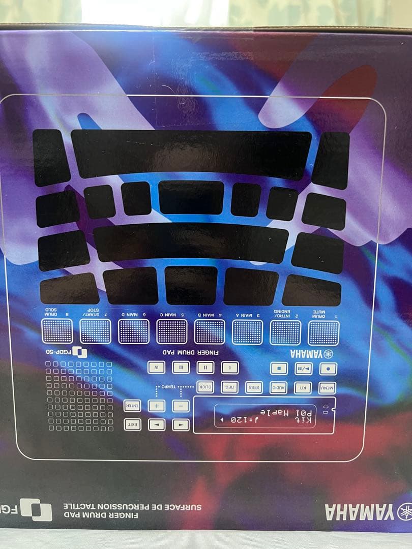 【未開封・新品同様】YAMAHA FGDP-50 フィンガードラムパッド