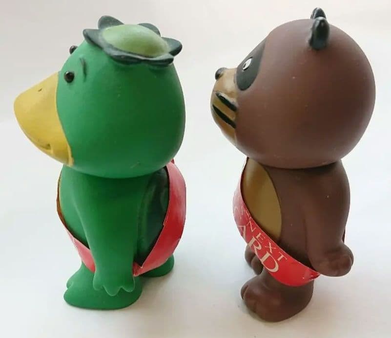 【DCカード】カッパとタヌキ/フィギュア【1980´s】