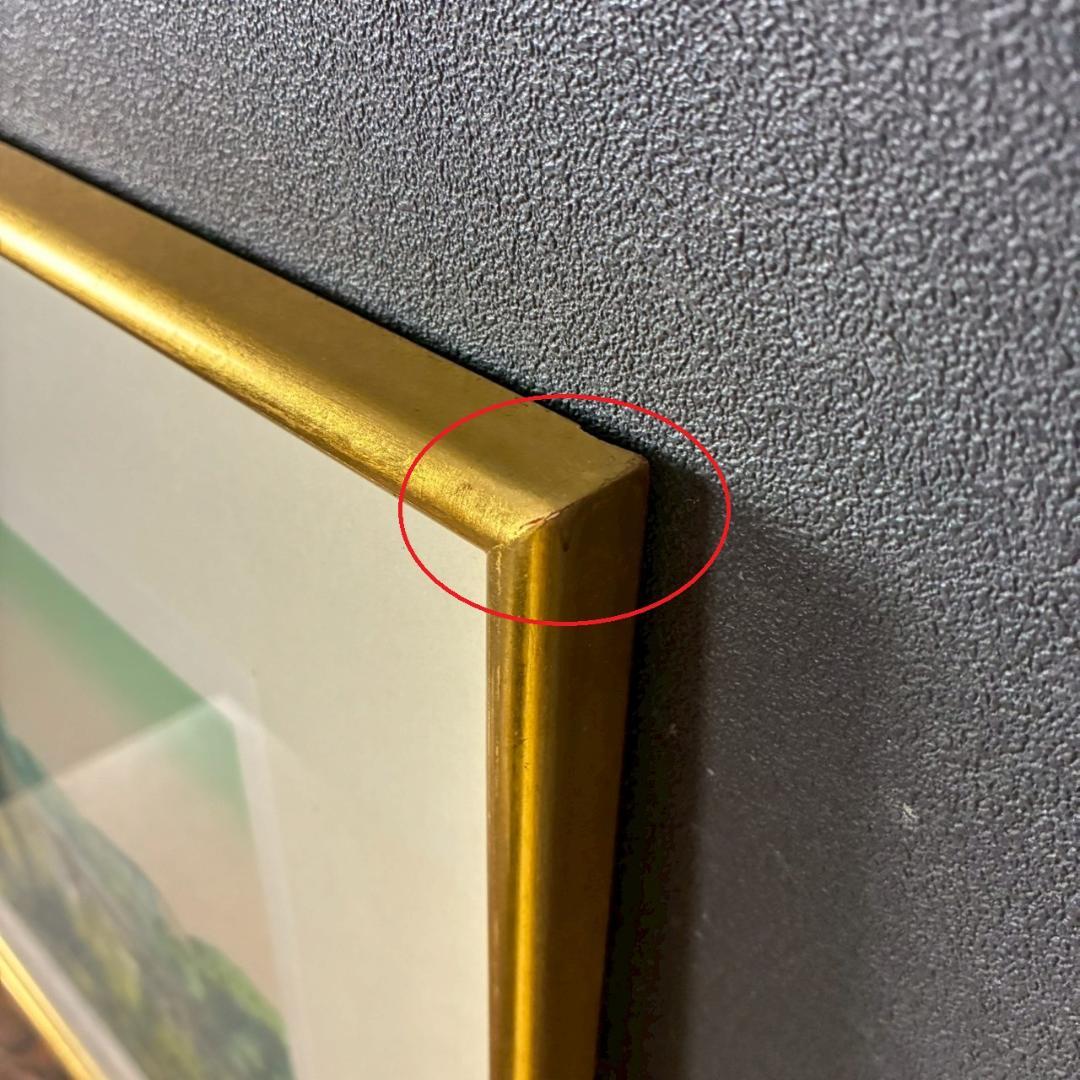 美品 中根寛 石版画集「塔の四季」リトグラフ 直筆サイン入り 全5枚揃 額縁付属