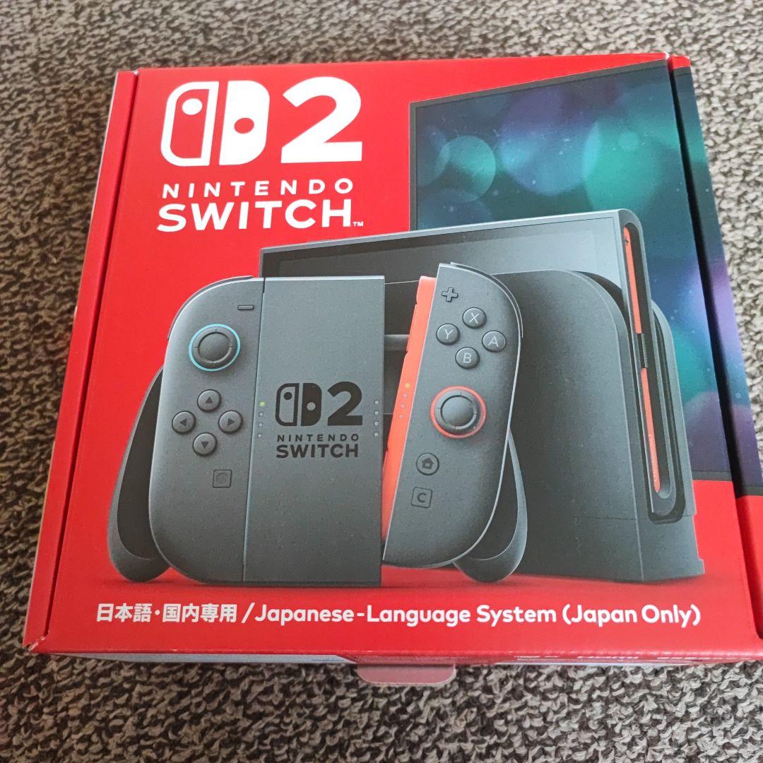 【新品未使用】【送料込み】Nintendo Switch 2 日本語専用 本体