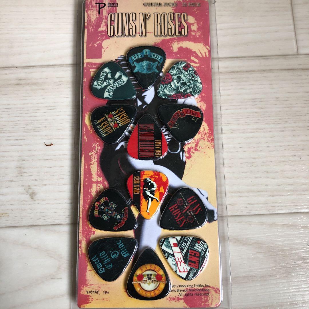 ガンズアンドローゼス　ピック Guns N’ Roses Slash スラッシュ