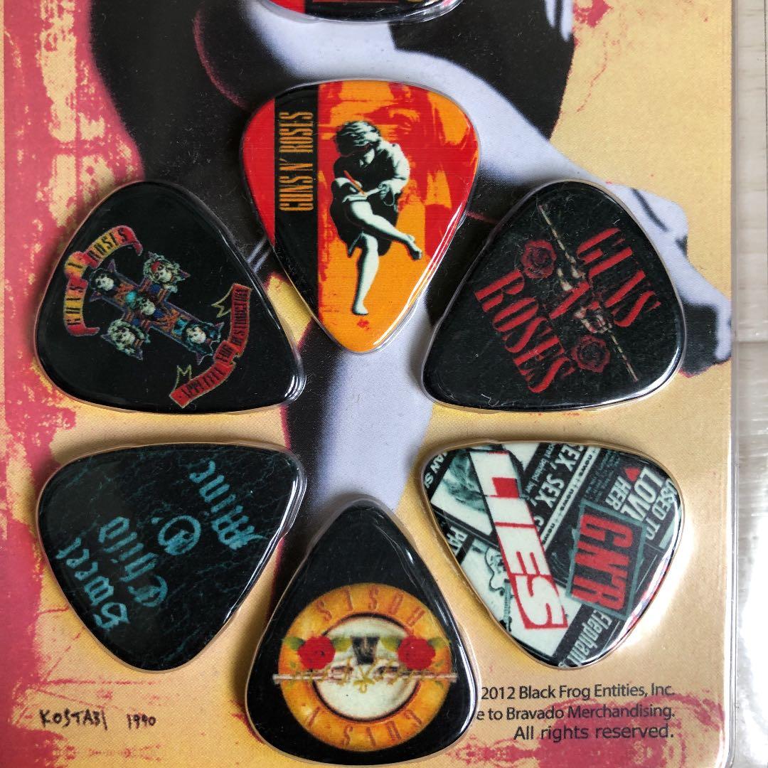 ガンズアンドローゼス　ピック Guns N’ Roses Slash スラッシュ