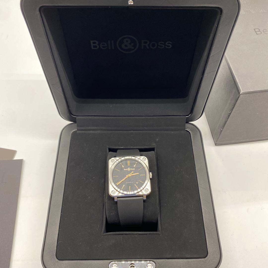 Bell＆Ross ベル＆ロス BR S-92 ブラック スティール 自動巻