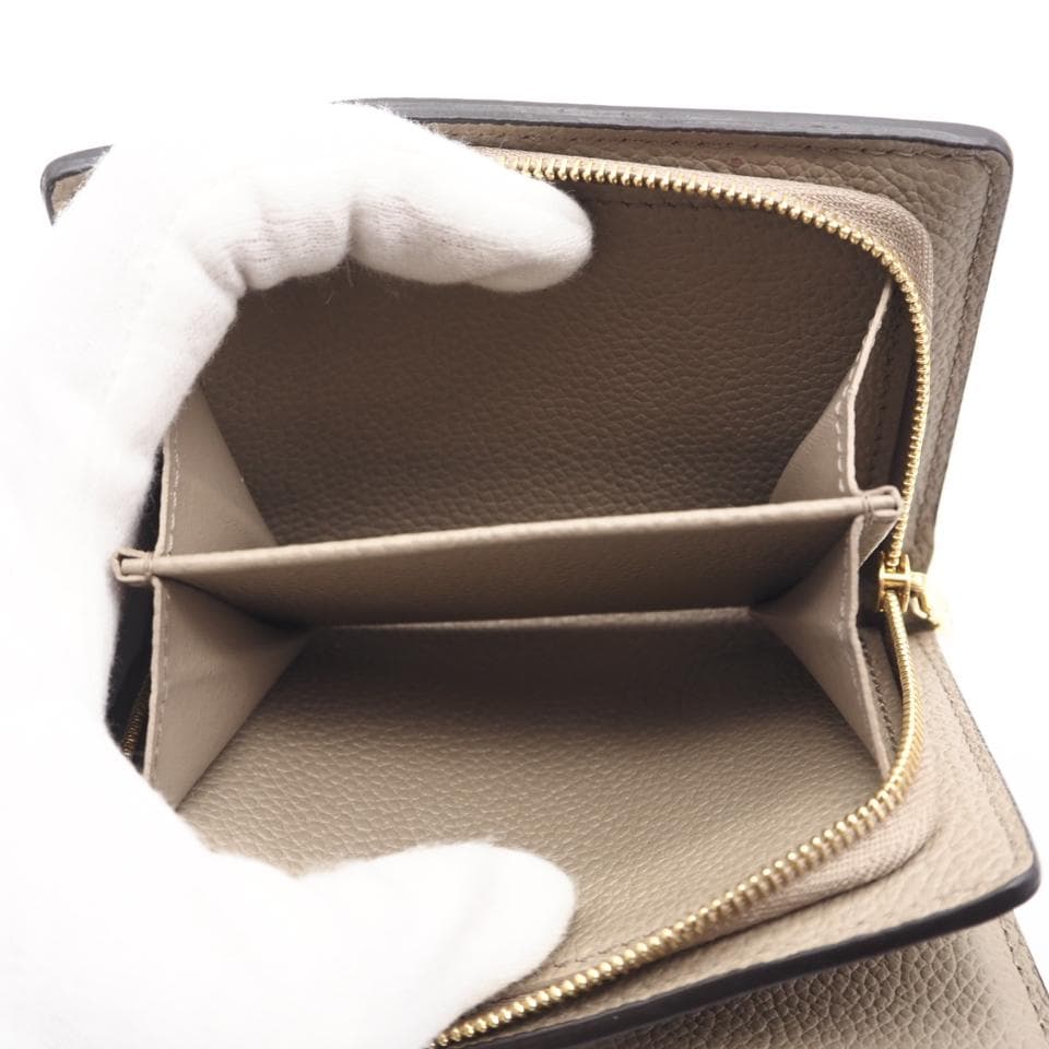 LOUIS VUITTON 二つ折り財布 バイカラー ポルトフォイユ クレア 美