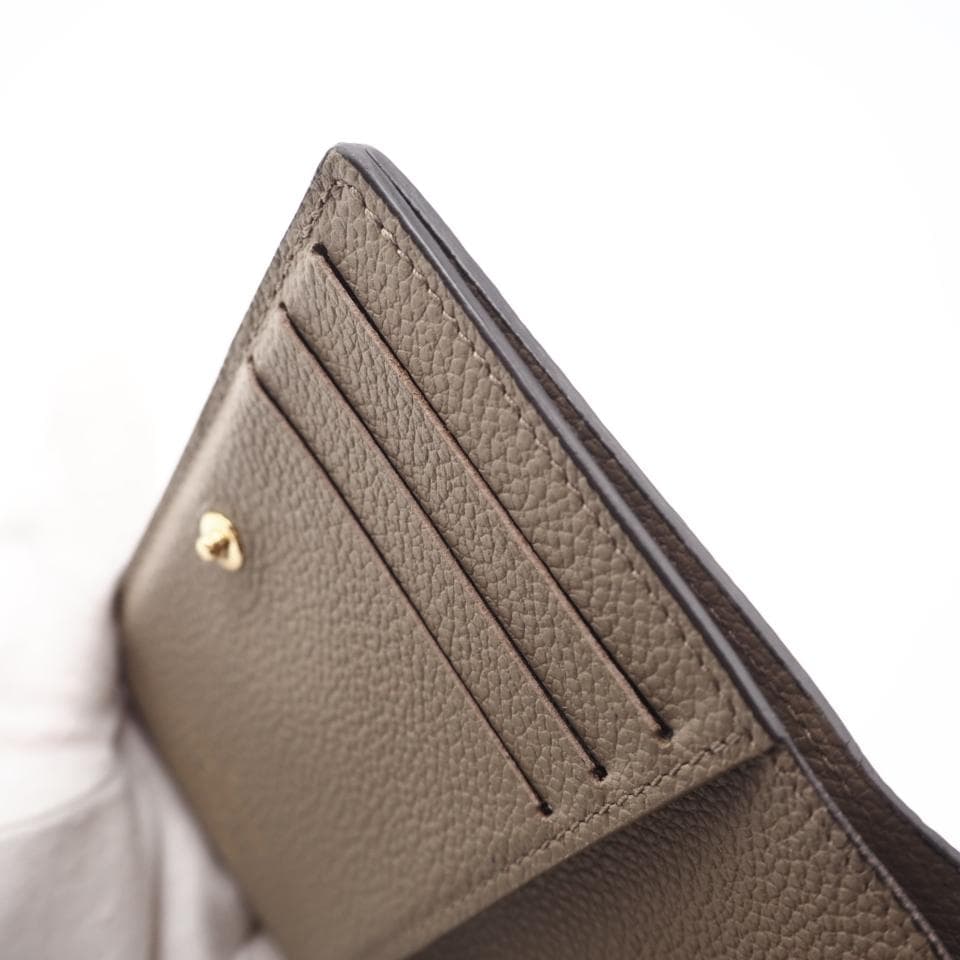 LOUIS VUITTON 二つ折り財布 バイカラー ポルトフォイユ クレア 美