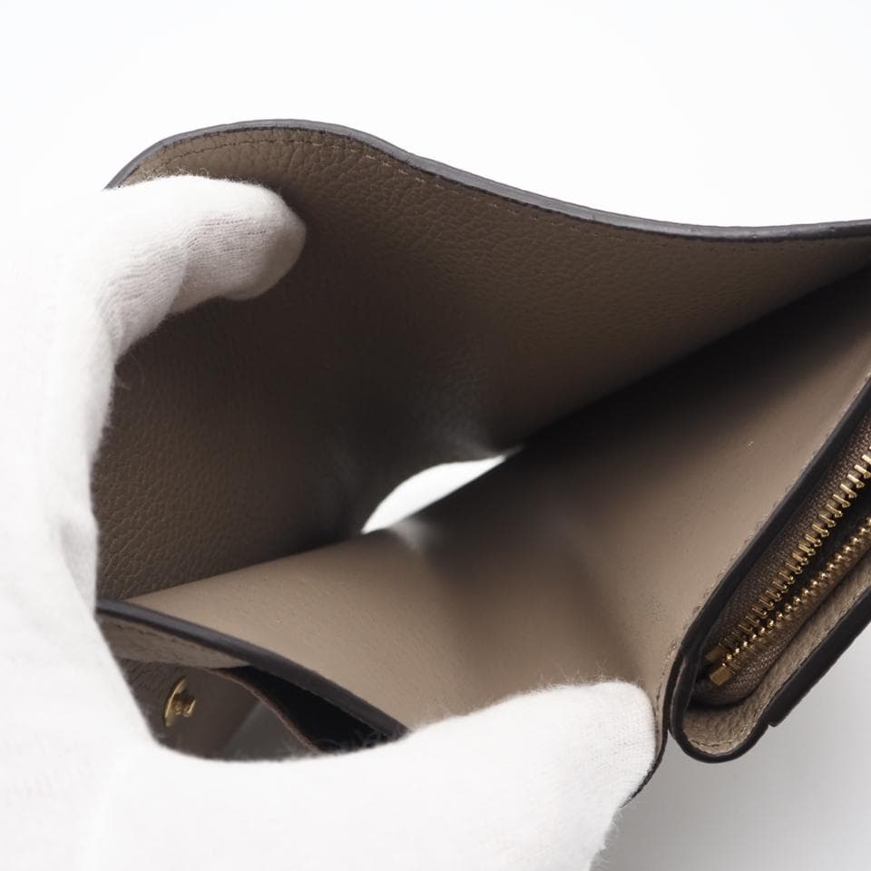 LOUIS VUITTON 二つ折り財布 バイカラー ポルトフォイユ クレア 美