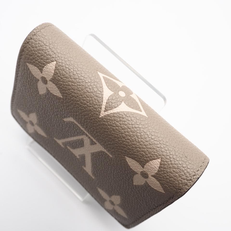 LOUIS VUITTON 二つ折り財布 バイカラー ポルトフォイユ クレア 美