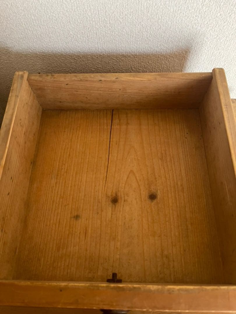 最終価格です。電話台　オールドパイン　アンティーク　チェスト