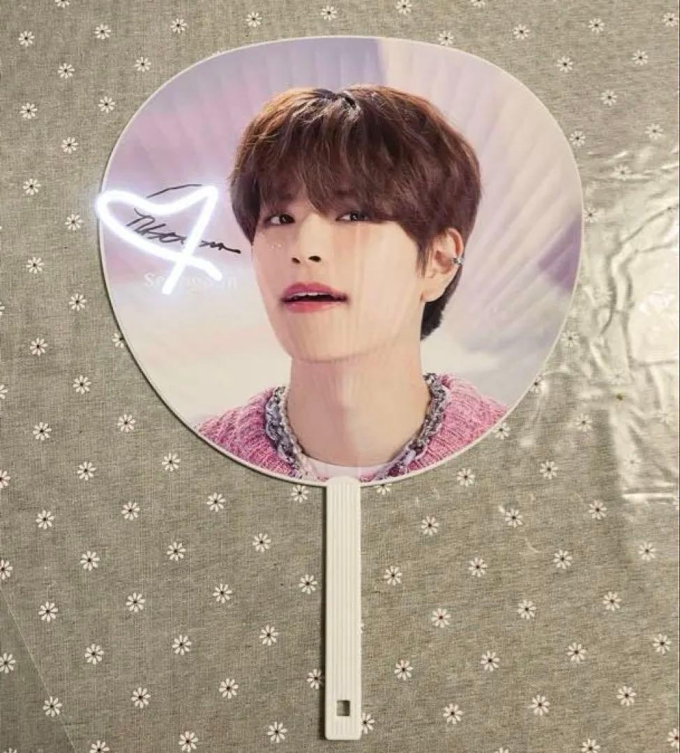 StrayKids スンミン　直筆サインうちわ