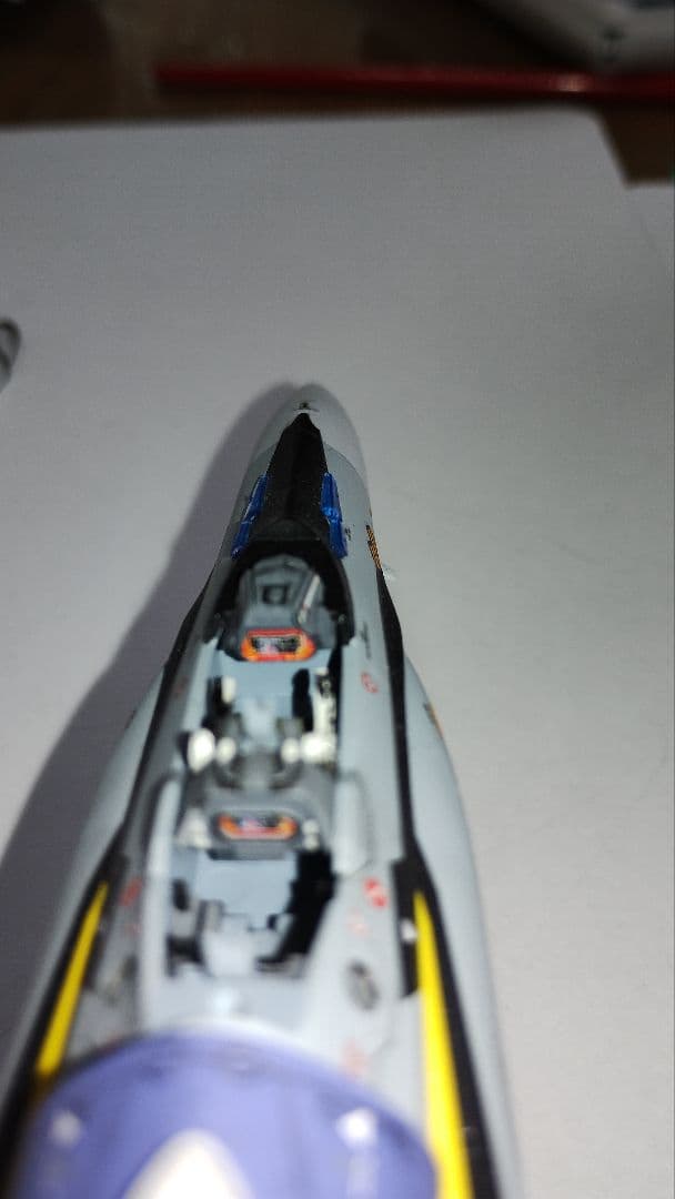 プラモデル完成機　1/72　VF-25F/S　SUPER MESSIAH