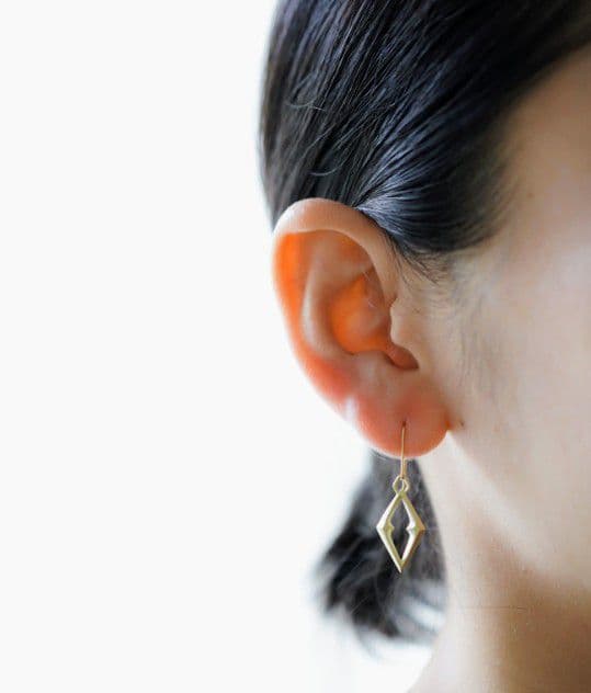 ガブリエラキス ピアス Small Diamond Link Earrings