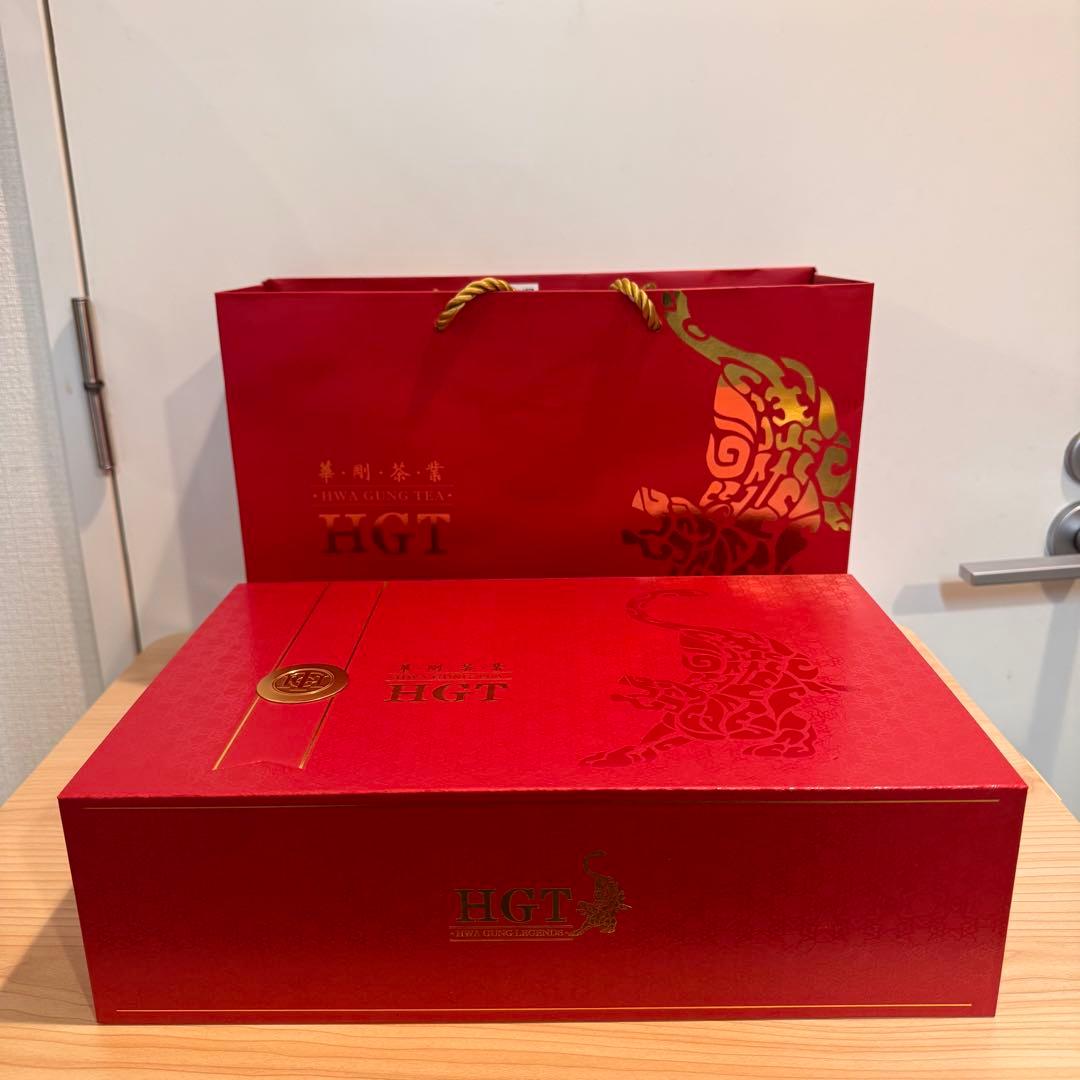 HGT 烏龍茶　2缶セット　龍韻梨山 馥貴紅烏龍