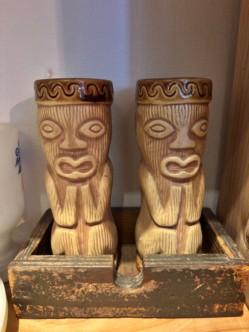 TIKI ビンテージセラミックカップ