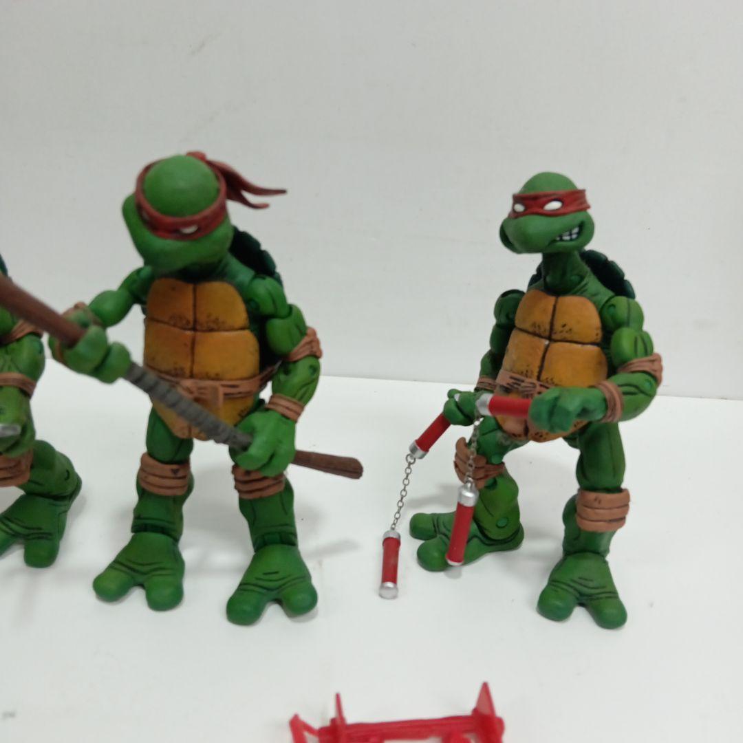 ニンジャタートルズ 可動フィギュア　4体セット NECA 2008