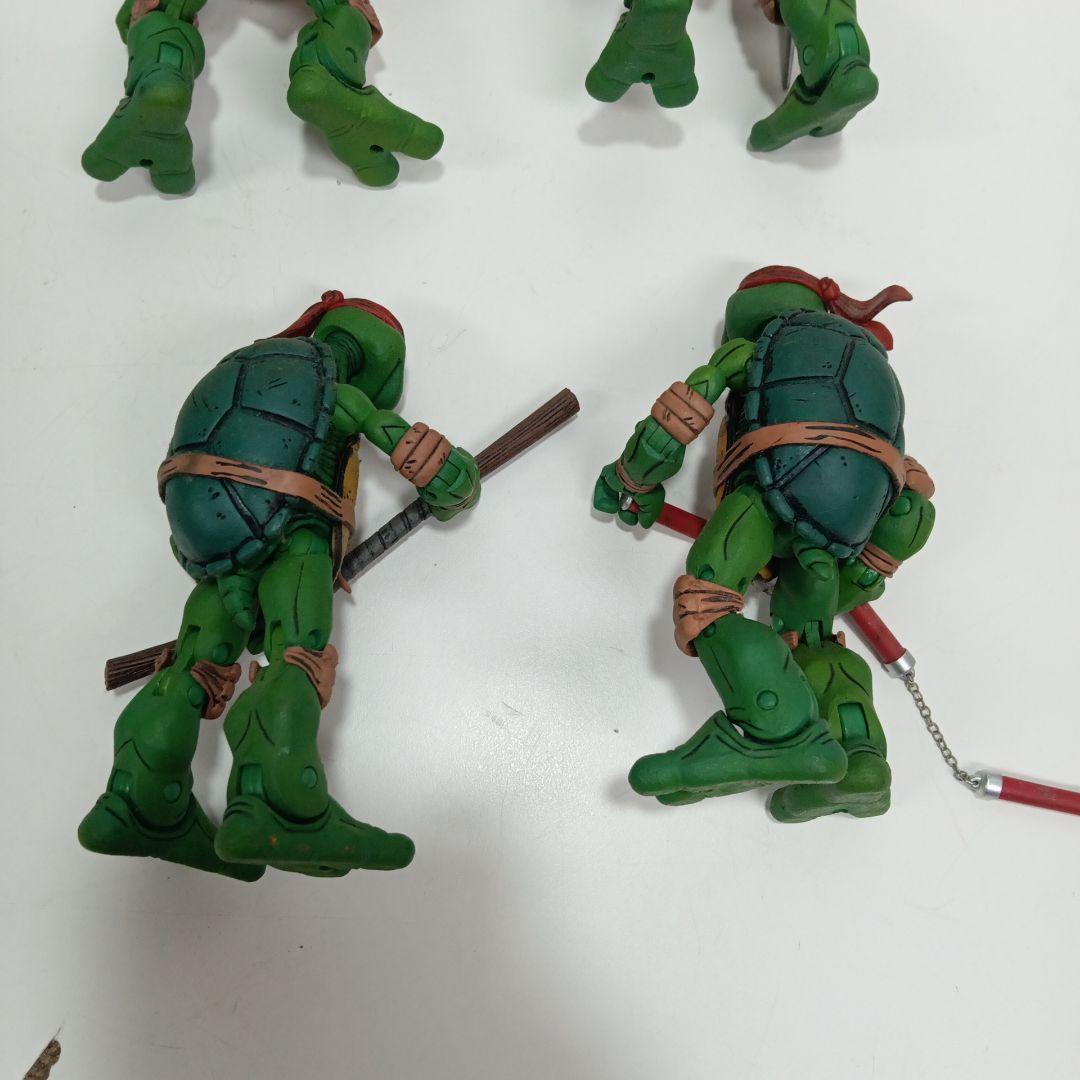 ニンジャタートルズ 可動フィギュア　4体セット NECA 2008