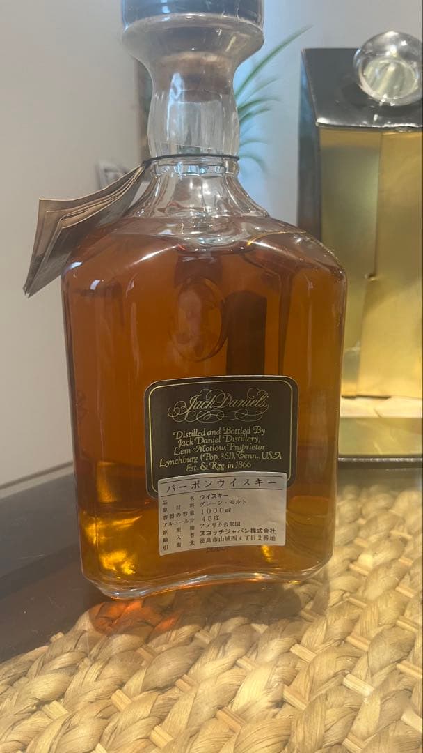 Jack Daniel's ウイスキー 750ml デカンタ型