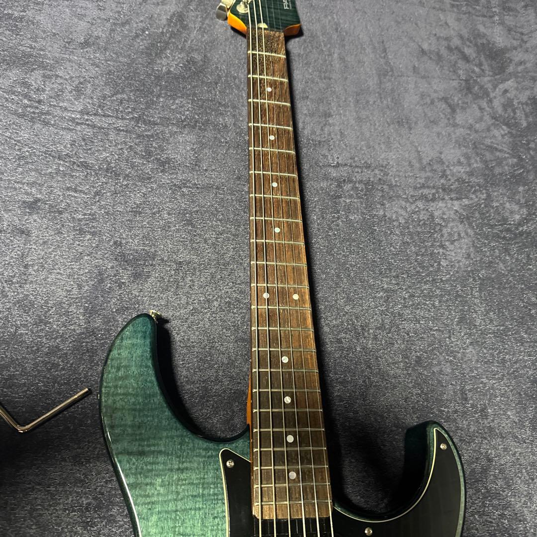 Yamaha PACIFICA 612 ヤマハ ギター アーム ソフトケース付き