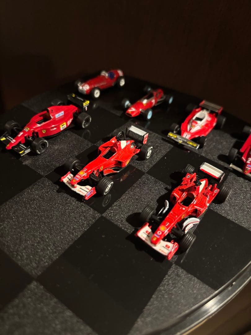 希少フェラーリ奇跡のF1コレクションミニカーセット 7台 専用ケース付き