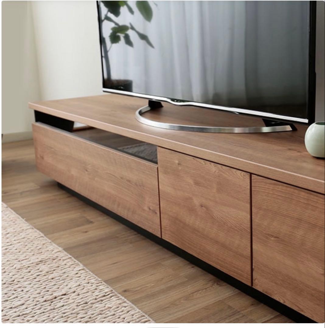 LOWYA テレビ台 180cm シャビーナチュラル