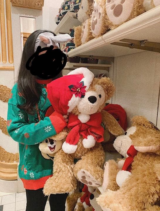 ディズニーシー・ダッフィー・クリスマス限定！めいぐるみ