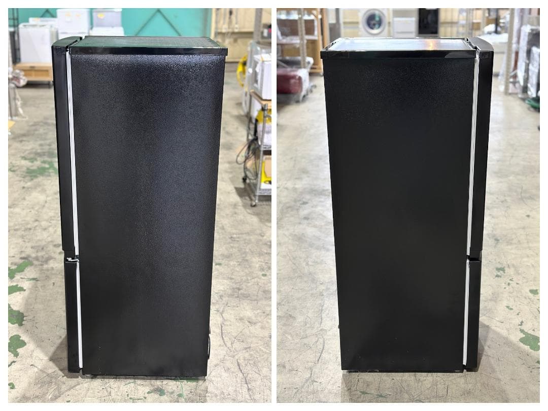 東芝 2ドア冷蔵庫 GR-V15BS-K 153L 右開きタイプ 2024年製