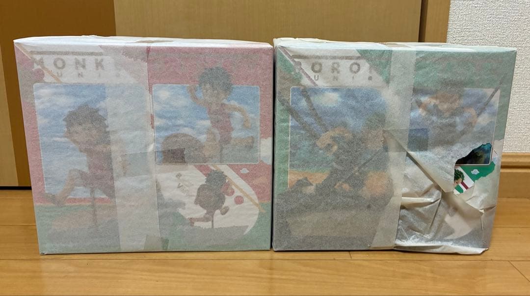 RUNRUNRUN ロロノア・ゾロ モンキー・D・ルフィ フィギュア