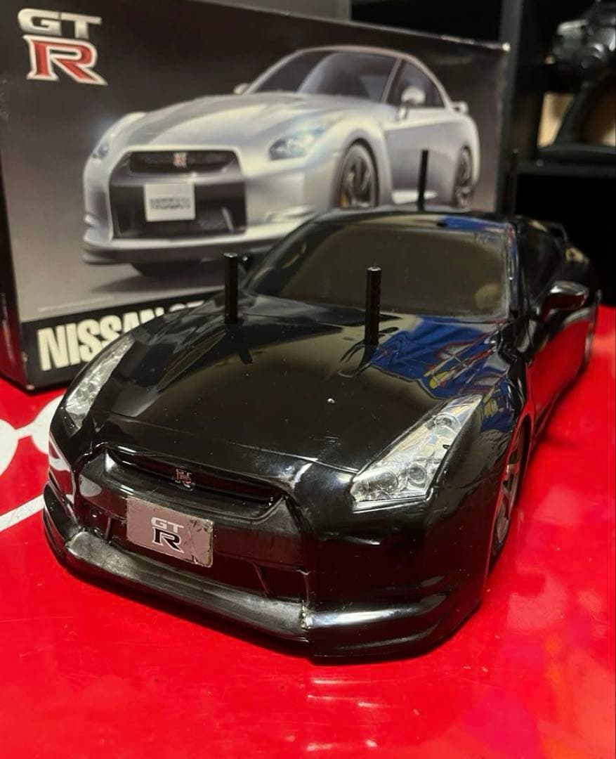 ★1/10 TT-01 日産 GT-R R35 ラジコン フルセット タミヤ