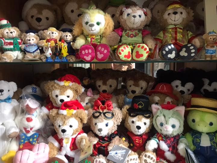 上海ディズニー ダッフィー ぬいぐるみ