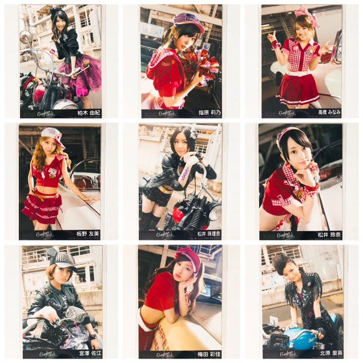 AKB48★ギンガムチェック★劇場盤★生写真★ブロマイド★9点セット